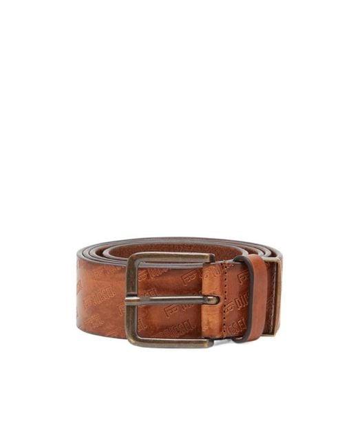 DIESEL Brown Adjustable Waistband for men