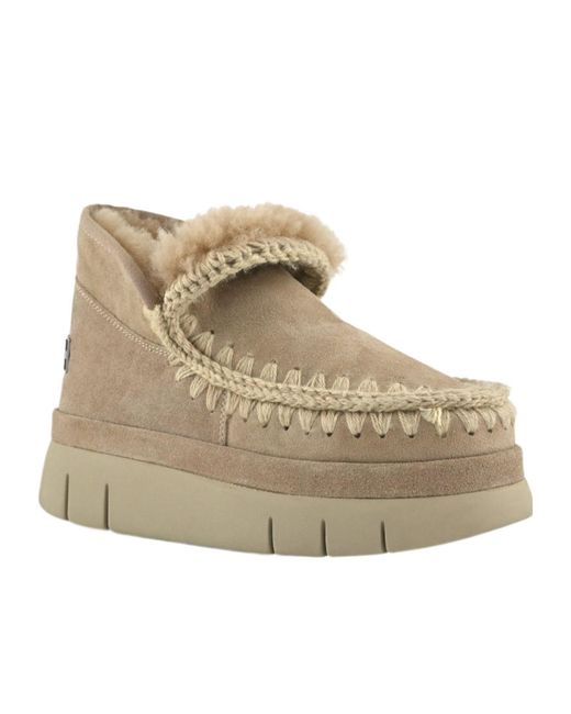 Mou Natural Bounce Welt Sneaker Suede