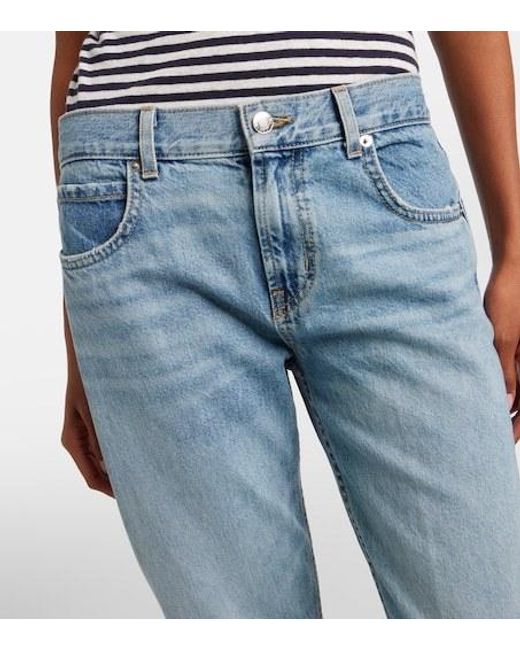 Nili Lotan Blue Straight Jeans