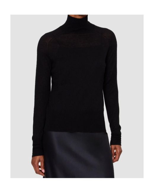 Joseph Black Yara Cashair High Neck Jumper