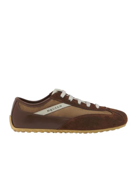 McQueen Brown Boxe Sneaker