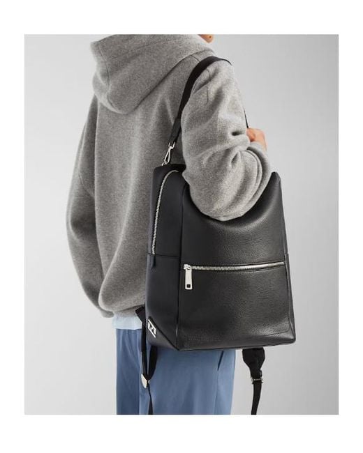 Fendi Black Lui Zipped Backpack for men