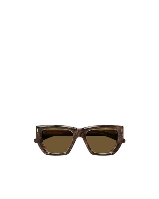 Gucci Multicolor Eyewear Geometric Frame Sunglasses