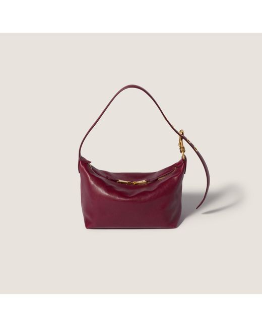 Miu Miu Purple Spirit Nappa Leather Bag