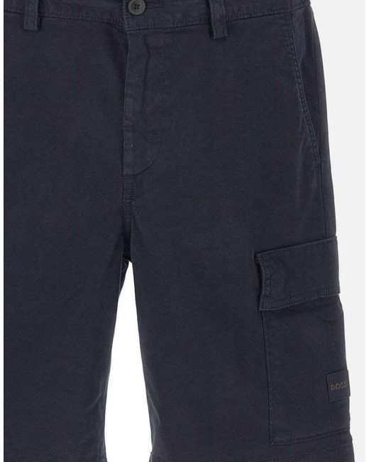 Boss Blue Sisla Cargo Shorts for men