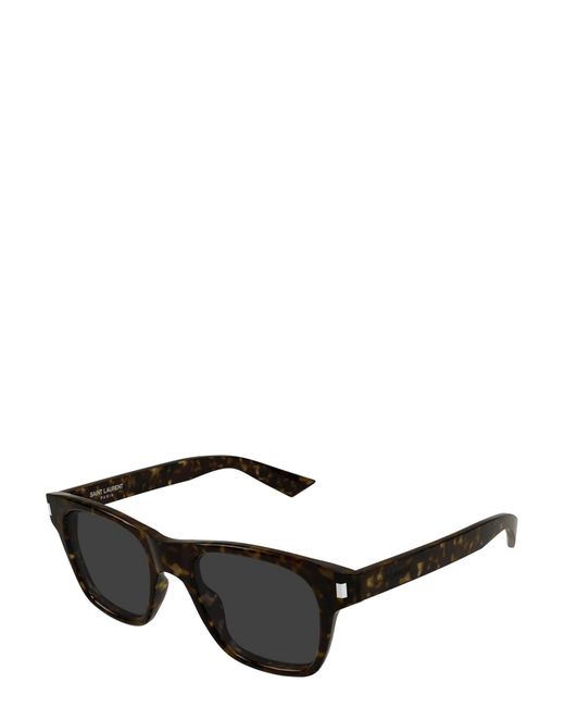 Saint Laurent Black Eyewear Square Frame Sunglasses for men