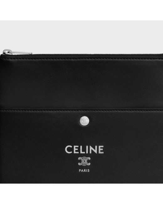 Céline Black Sharp Pouch Take Away for men