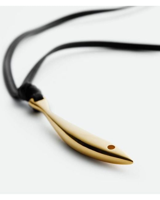 Bottega Veneta Multicolor Sardine Leather Necklace