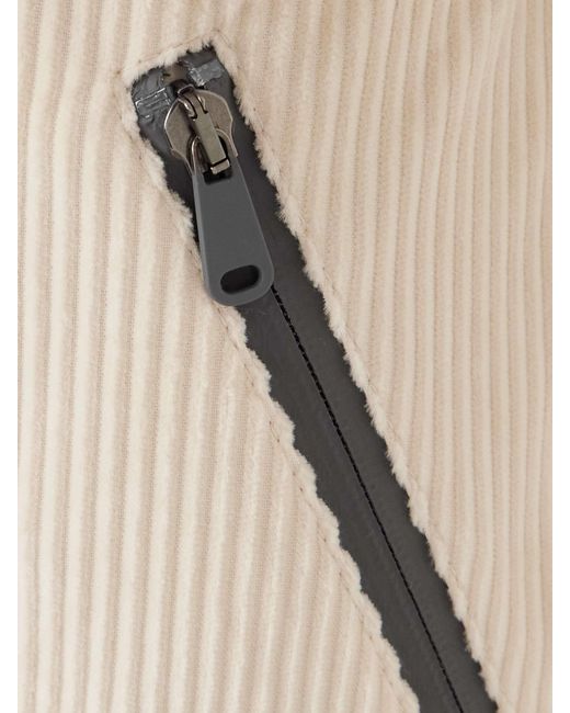 Brunello Cucinelli Natural Corduroy Ski Pants