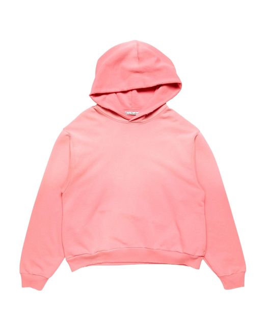 Acne Pink Long-Sleeved Sweatshirt for men