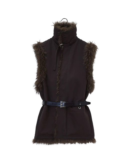 Lemaire Black Single Breasted Coats