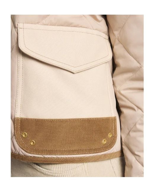 Fay Natural Diamond-Quilted 3 Ganci
