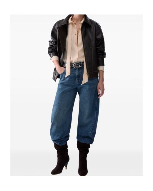 Liu Jo Blue Jeans With Asymmetrical Seams