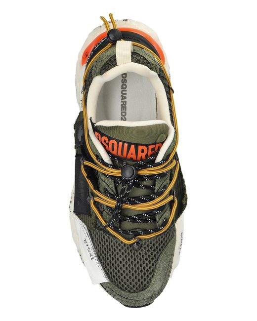 DSquared² Multicolor Faster Sneakers for men