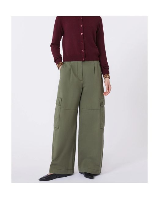 Weekend by Maxmara Green Aquila Tapered Pants