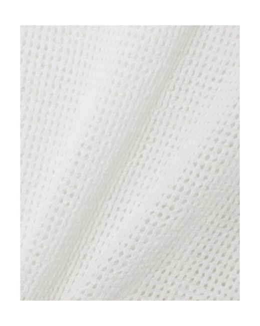 Chloé White Mesh Pullover