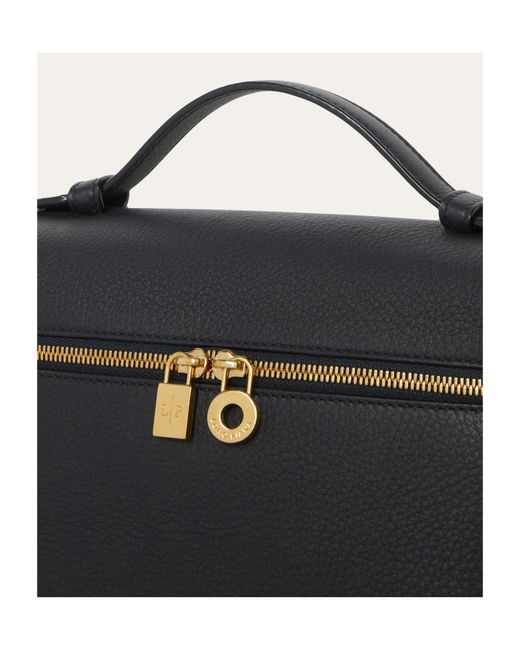 Loro Piana Black Extra Pocket Backpack
