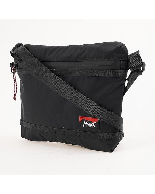 NANGA Blue Zippered Shoulder Bag for men