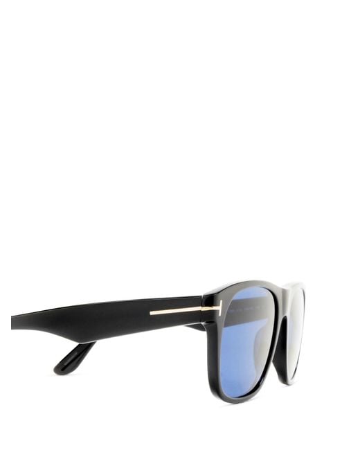 Tom Ford Blue Eyewear Marlon-02 Square Frame Sunglasses for men