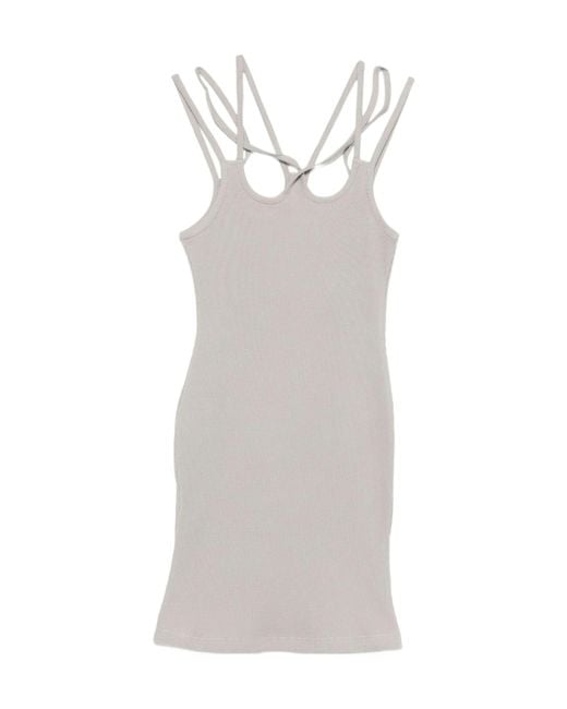 AVAVAV White Doris Multi-Strap Mini Dress