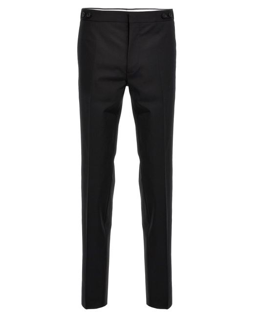 DSquared² Black Single-Breasted Tailored Suits for men