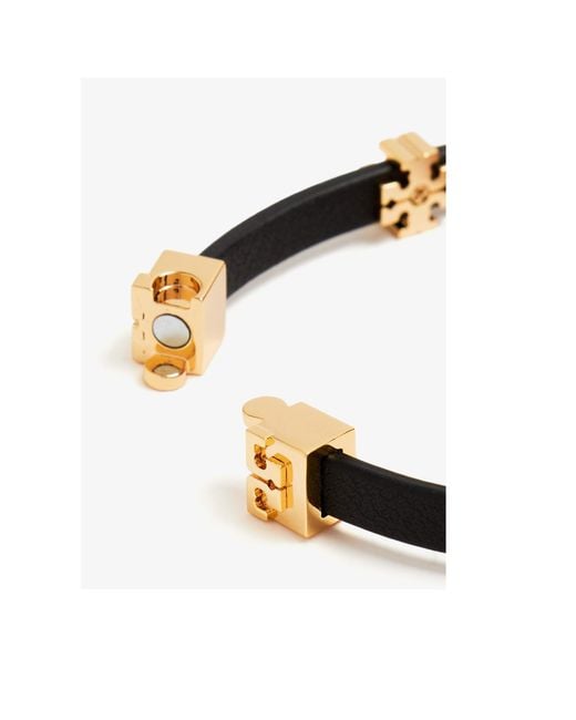 Tory Burch White Eleanor Bio Bracelet