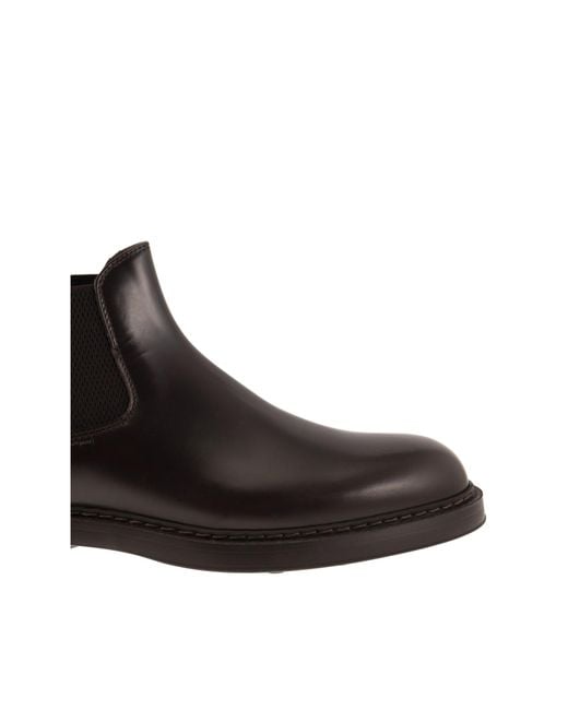 Doucal's Brown Beatles Ankle Boots for men