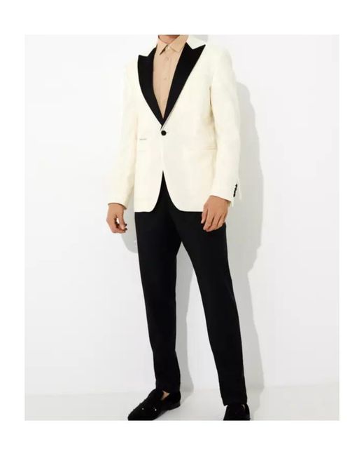 Philipp Plein Natural Long-Sleeved Casual Jacket for men