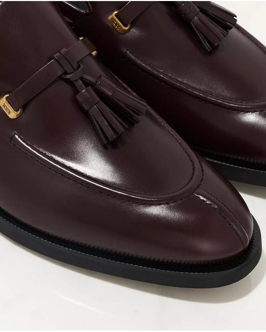 Tod's Brown Logo Love Shoes for men