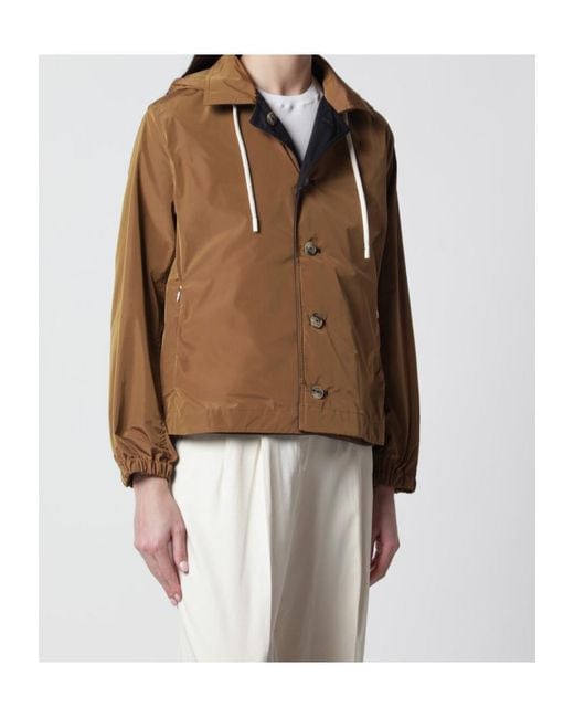 Herno Multicolor Reversible Jacket/Caramel
