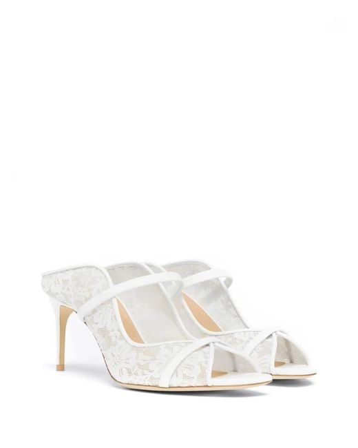 Malone Souliers White 70Mm Noah Mules