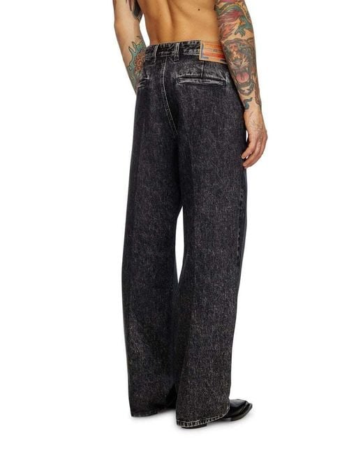 DIESEL D-Phant-Chino Regular Jeans in Gray for Men | Lyst