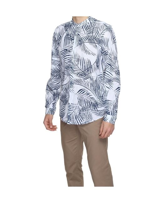 Antony Morato Blue Long-Sleeved Shirt for men