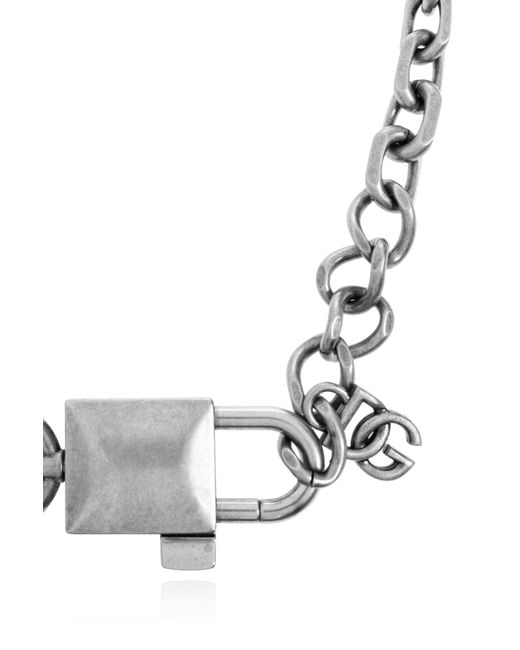 Dolce & Gabbana Multicolor Chain Necklace for men