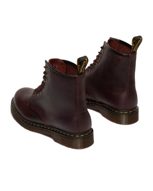 Dr. Martens Brown 1460 Crazy Horse Leather Boots for men