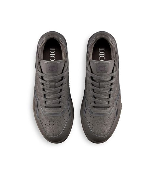 Dior Gray Homme B27 Low-Top Sneakers for men