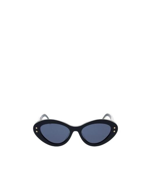 Dior Blue Logo Sunglasses