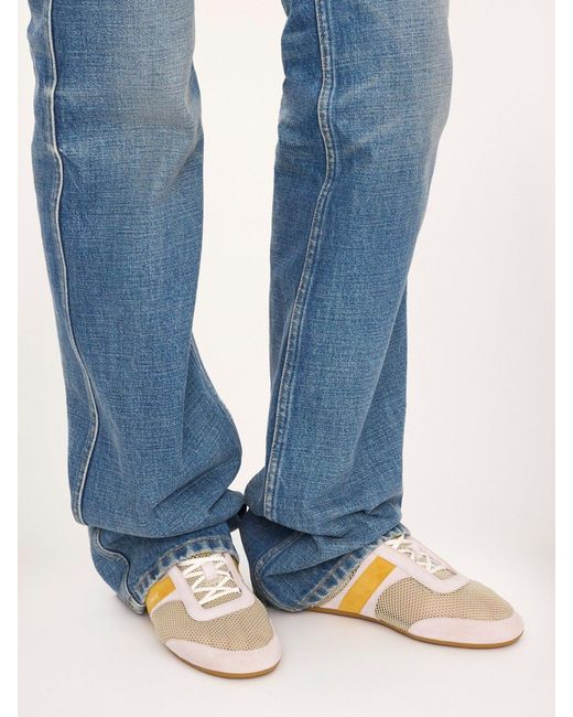 Chloé White Chloé Kick Low-Top Sneakers