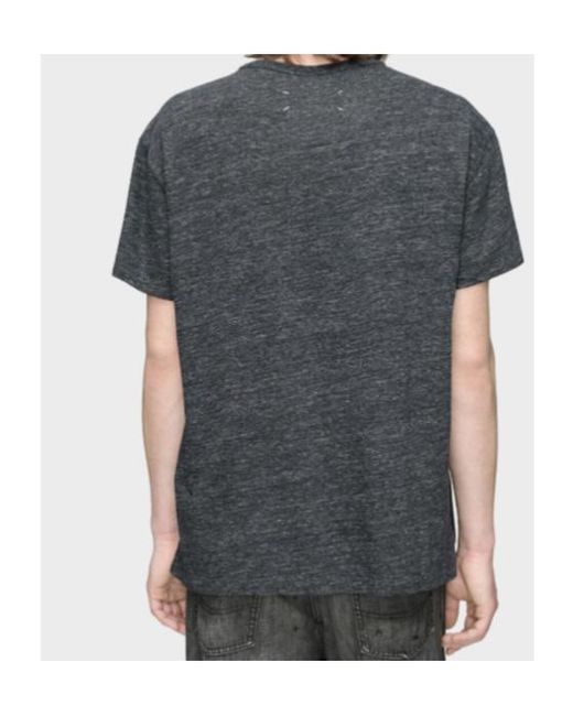 Maison Margiela Gray Short Sleeve Crewneck T-Shirt for men