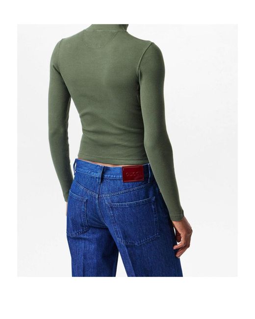 Gucci Green Long Sleeve T-Shirt