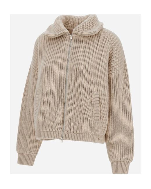Herno Brown Cardigans