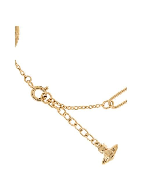 Vivienne Westwood White Charm Bracelet