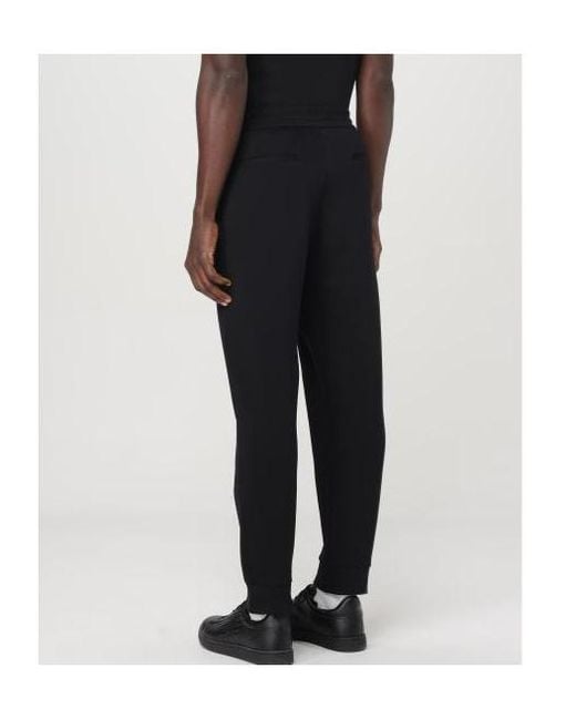 ARMANI EXCHANGE Black Lightweight Jogger Pants for men