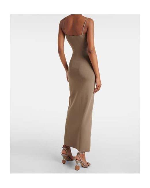 Christopher Esber Brown Salacia Maxi Dress
