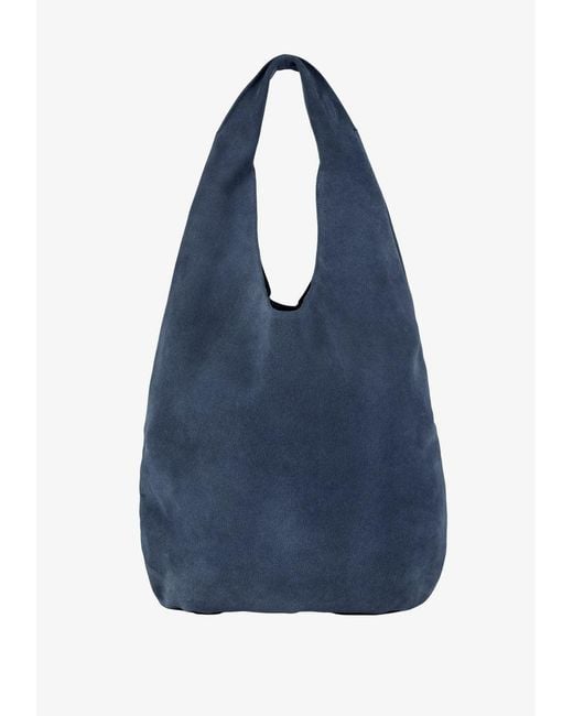 A.P.C. Blue Le Neige Slouchy Tote Bag