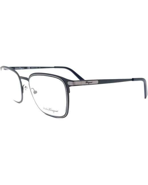 Ferragamo White Logo Flat Mirror for men
