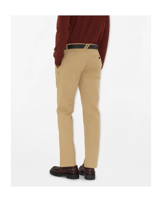 Burberry Natural Straight-Leg Trousers for men