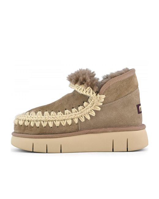 Mou Natural Eskimo Bounce Boots