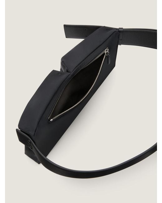 Givenchy Black Logo Canvas Belt Bag for men