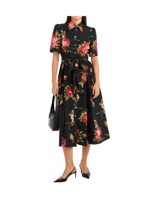 Dolce & Gabbana Black Long Dress